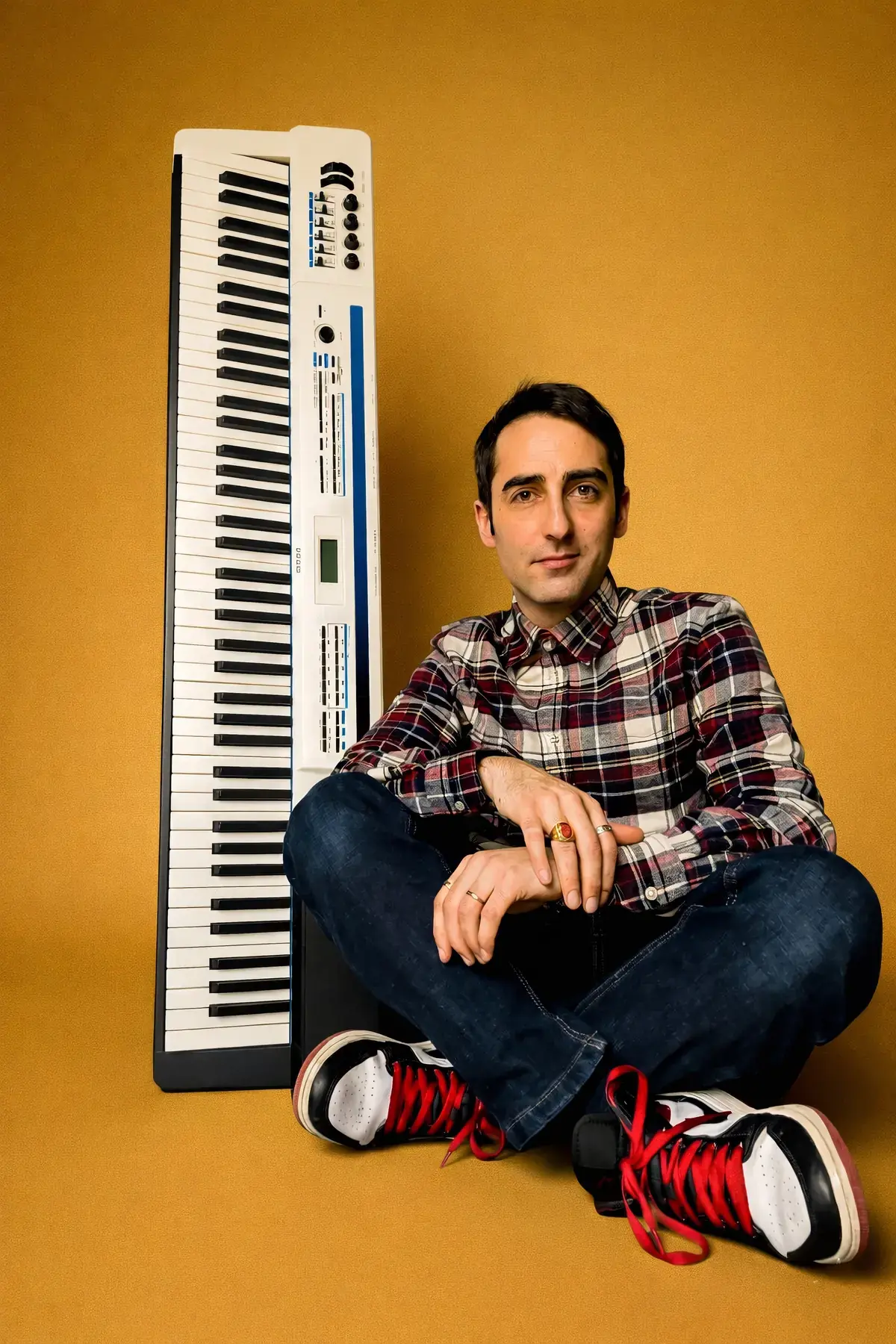 Portrait of Vito Schiuma in studio